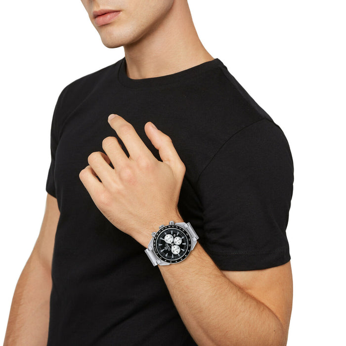 Ceas Bărbați Breil TW1924 Negru Argintiu (Ø 44 mm)