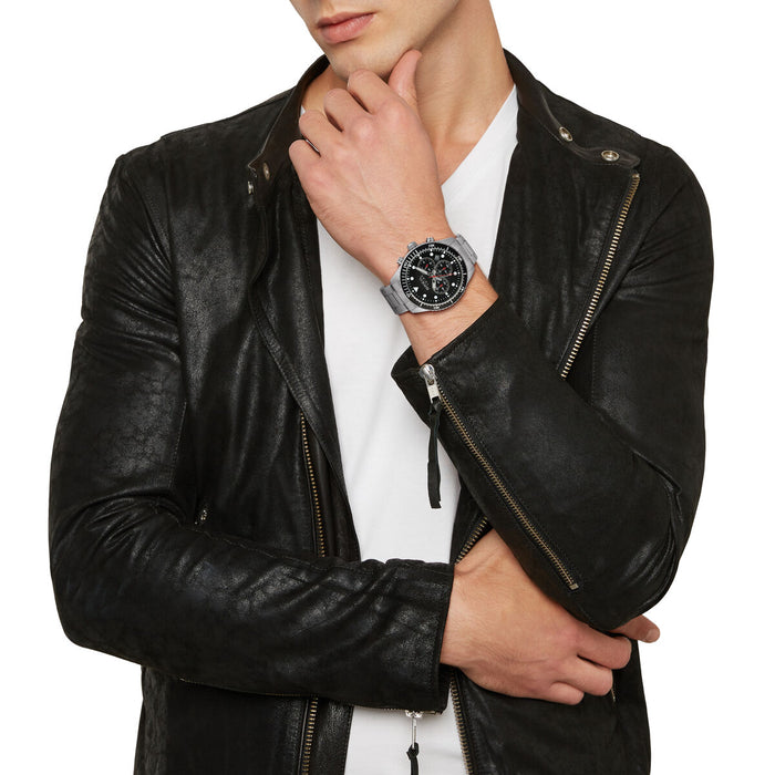 Ceas Bărbați Breil EW0582 Negru Argintiu