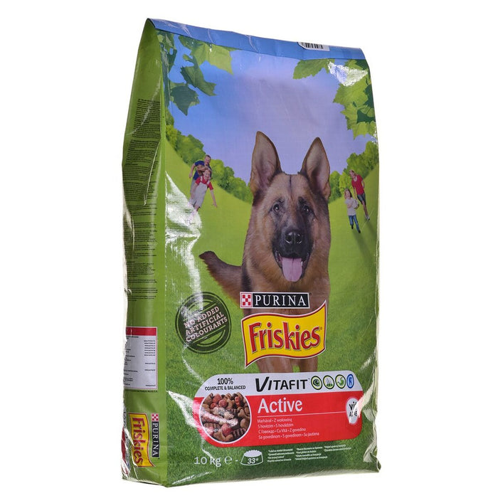 Nutreț Purina Friskies Active Adult Vițel 10 kg