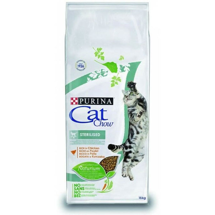 Mâncare pentru pisici Purina Cat Chow Sterilized Adult Pui 15 kg