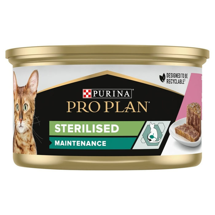 Mâncare pentru pisici Purina Pro Plan Sterilised Somon Ton 85 g