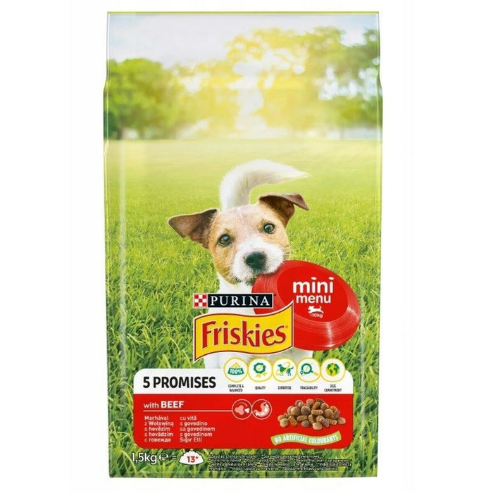 Nutreț Purina Friskies Mini Menu Adult Vițel 1,5 Kg
