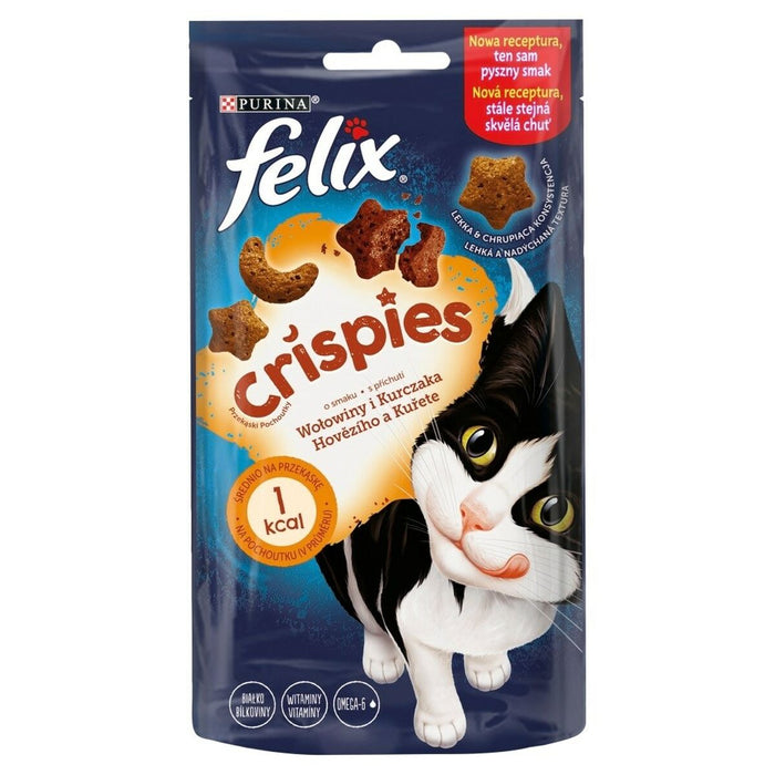 Mâncare pentru pisici Purina Felix Crispies Pui Vițel 45 g