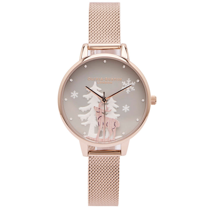 Ceas Damă Olivia Burton OB16AW01 (Ø 30 mm)
