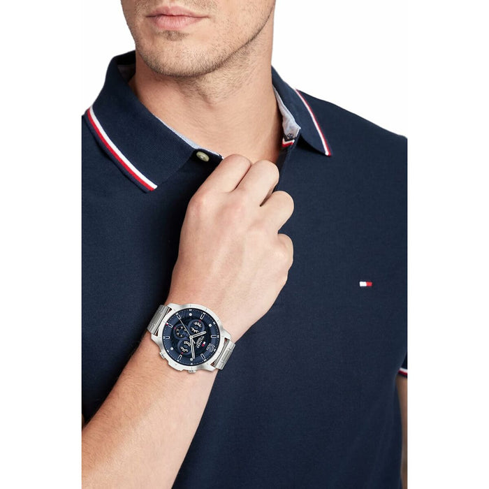 Ceas Bărbați Tommy Hilfiger 1710492	 Argintiu