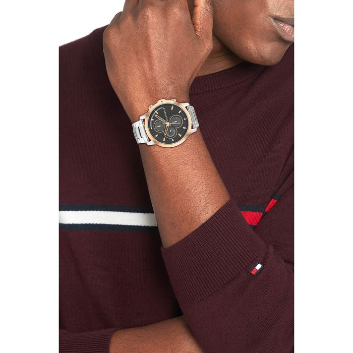 Ceas Bărbați Tommy Hilfiger 1792050 Gri Argintiu