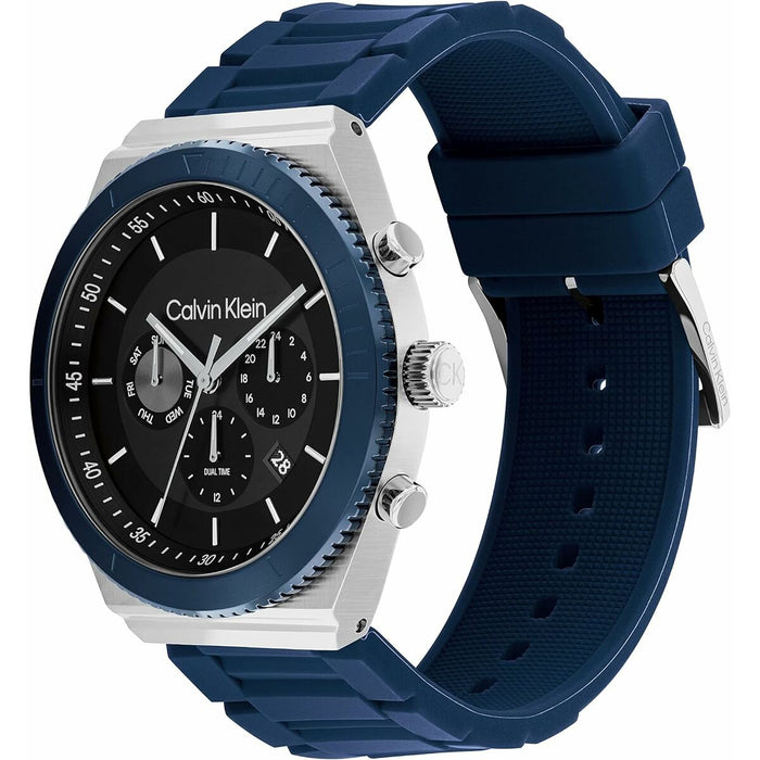 Ceas Bărbați Calvin Klein 25200301 Negru Argintiu