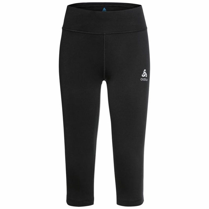 Pantalon Trei Sferturi Sport pentru Damă Odlo 3/4 Essential Negru