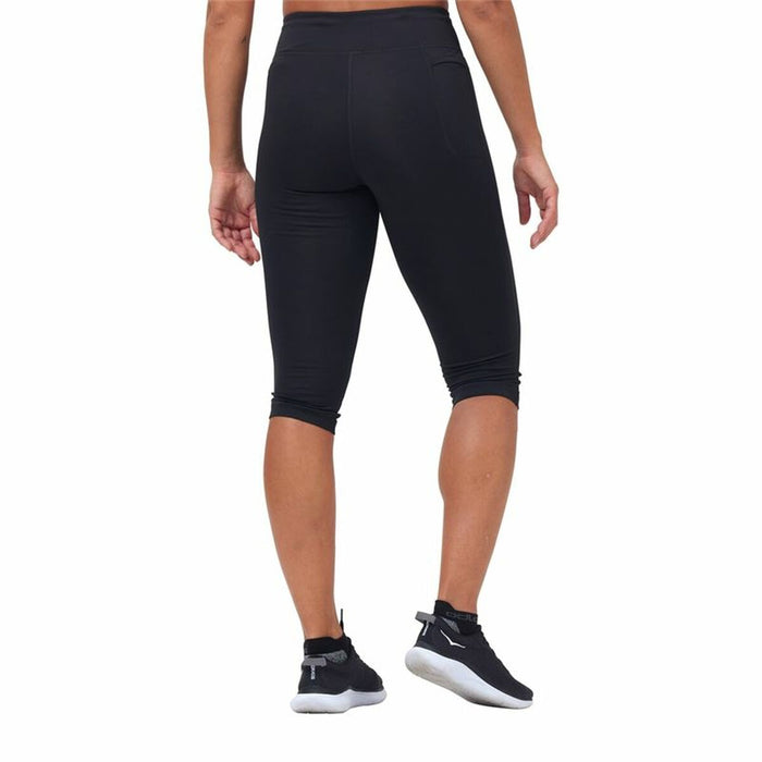 Pantalon Trei Sferturi Sport pentru Damă Odlo 3/4 Essential Negru
