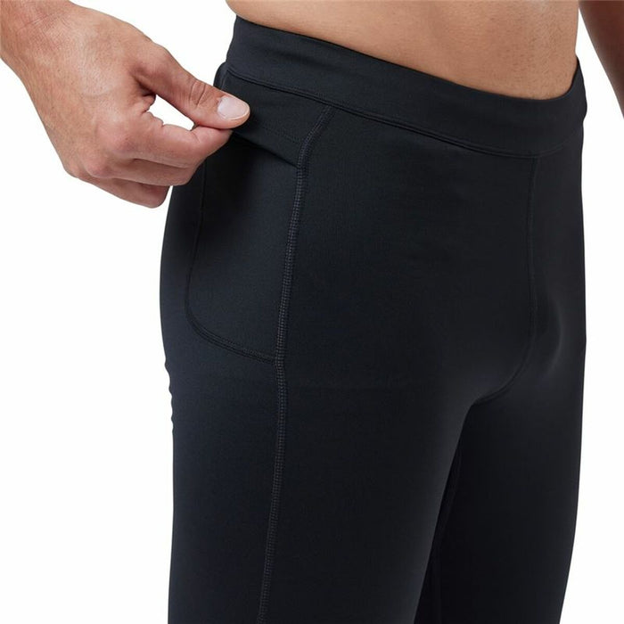 Colanți sport pentru bărbați Odlo Essential Warm Negru