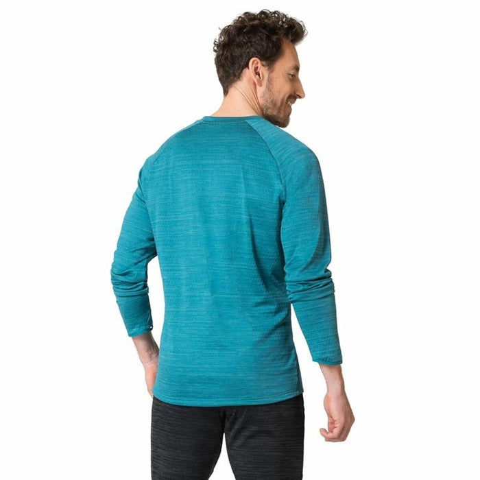 Tricou cu Mânecă Lungă Unisex Odlo Essential Thermal Albastru