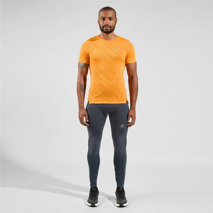 Tricou cu Mânecă Scurtă Unisex Odlo Zeroweight Enginee Portocaliu