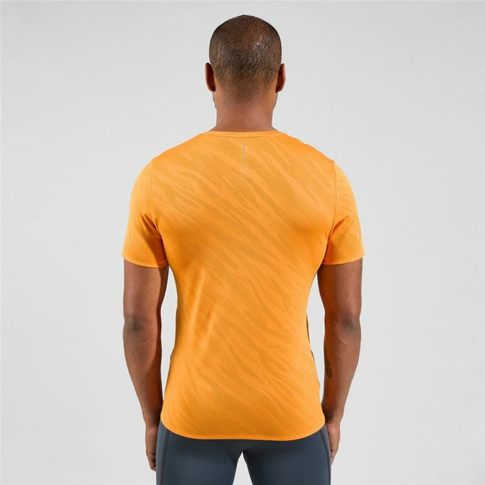 Tricou cu Mânecă Scurtă Unisex Odlo Zeroweight Enginee Portocaliu