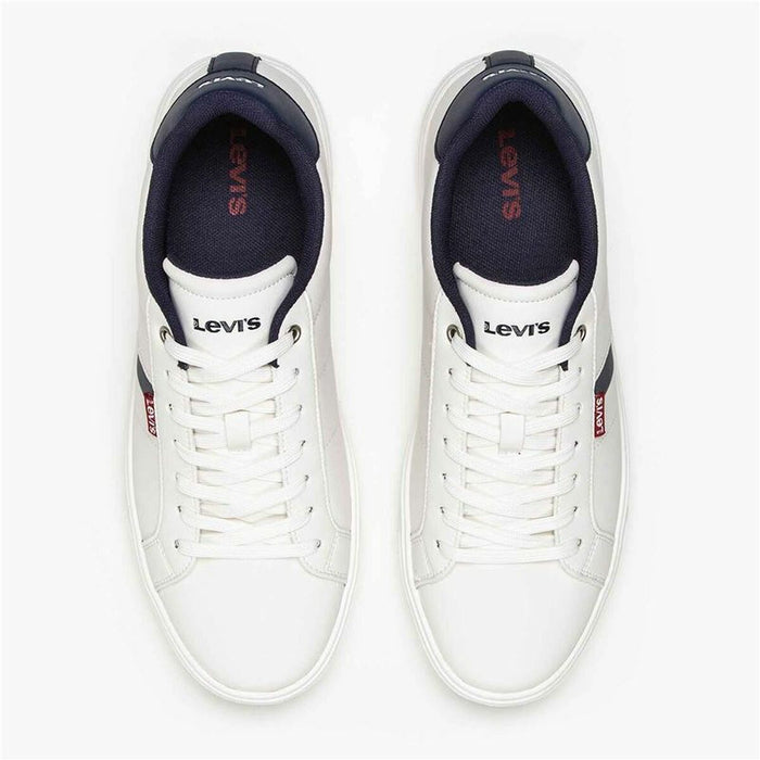 Adidași Casual Bărbați Levi's  Archie Regular Alb
