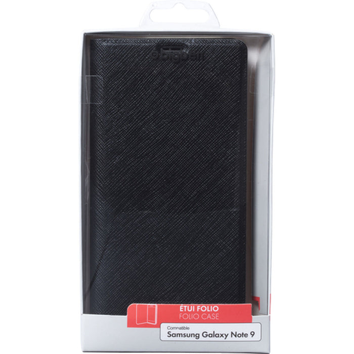 Husă pentru Mobil BigBen Connected ETUIFNOTE9 Negru Galaxy Note 9