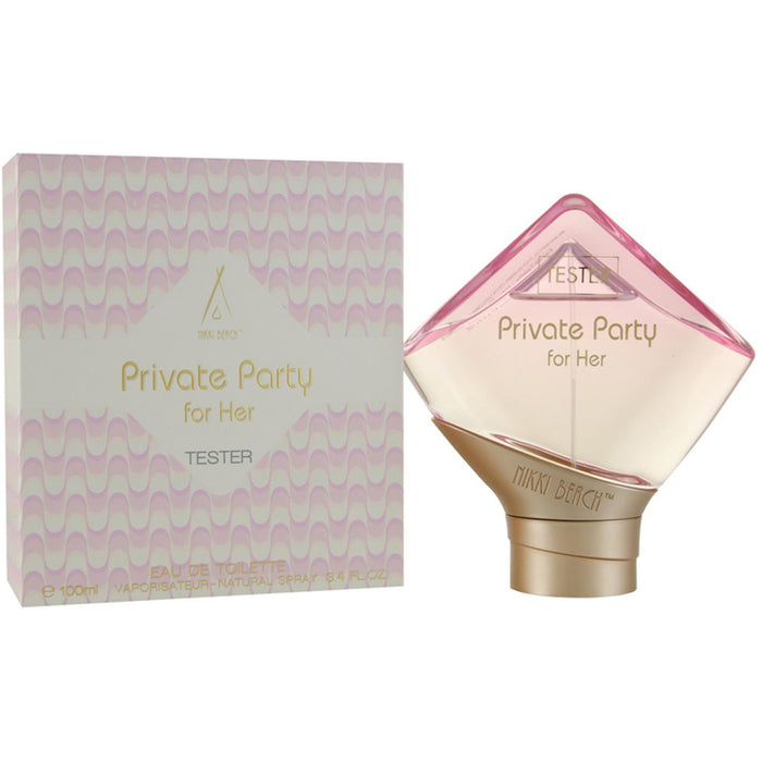 Apă de toaletă Nikki Beach Private Party, pentru femei, 100 ml, tester