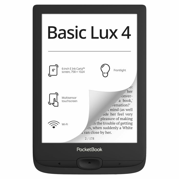 eBook PocketBook LUX 4 8 GB RAM Negru
