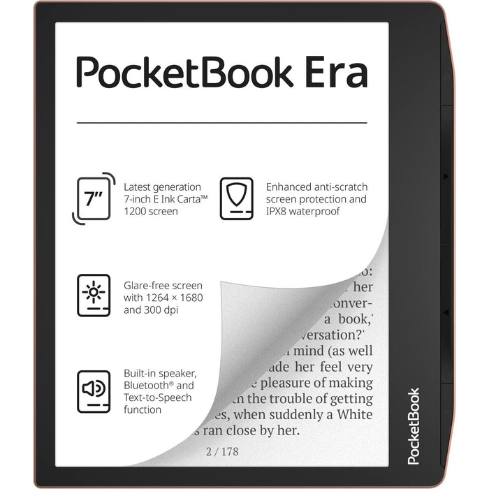eBook PocketBook 700 Era Copper Negru 64 GB 7"