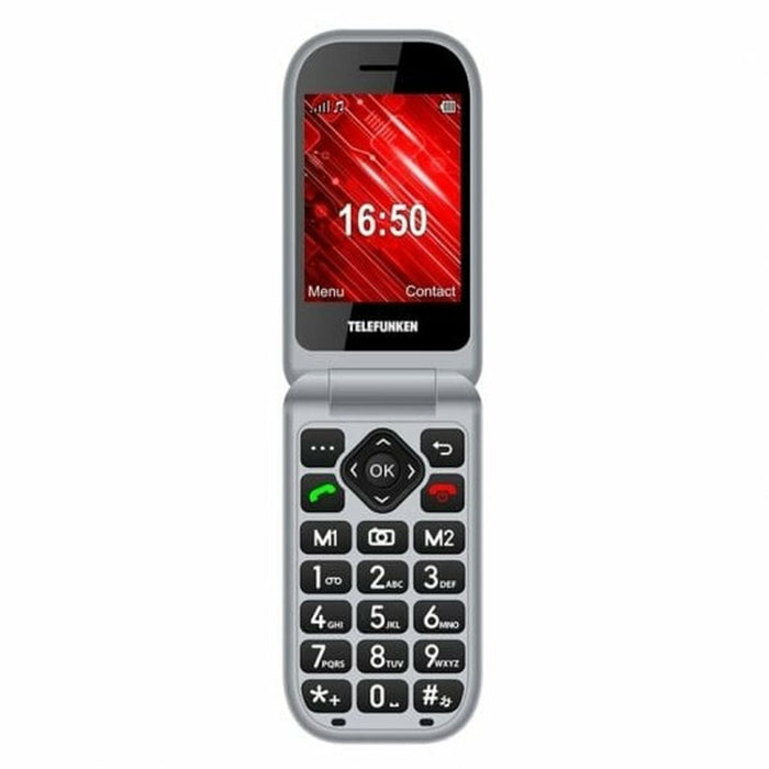 Telefon Mobil pentru Persoane Vârstnice Telefunken TF-GSM-S450-BL Albastru