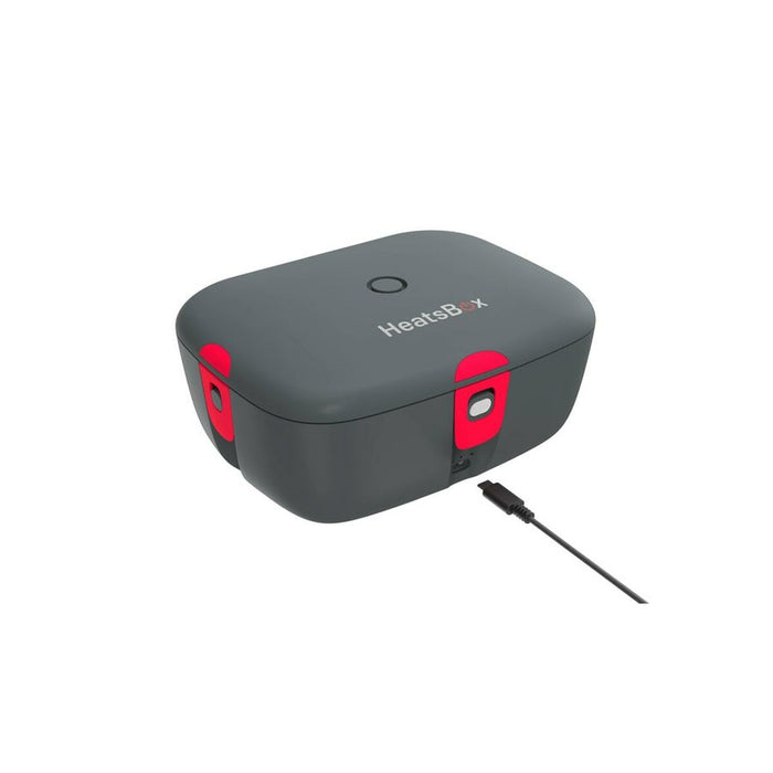 Cutie pentru Prânz HeatsBox HB-04-102B Negru Dreptunghiular 0,925 l