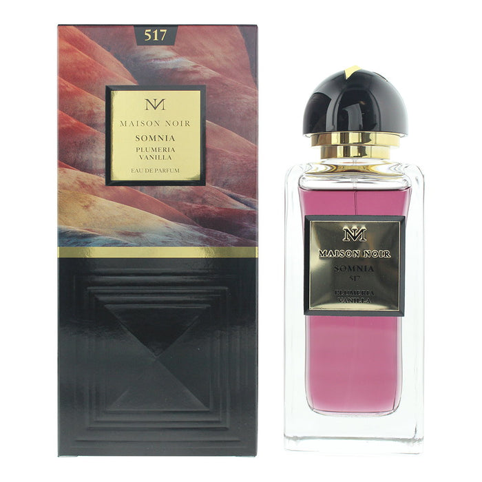Apă de parfum Maison Noir Somnia 517, unisex, Plumeria Vanilla, 100 ml