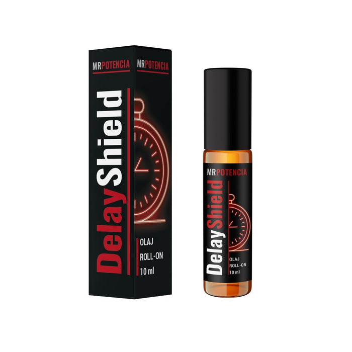 Ulei intim roll-on, Mr Potencia DelayShield, 10 ml