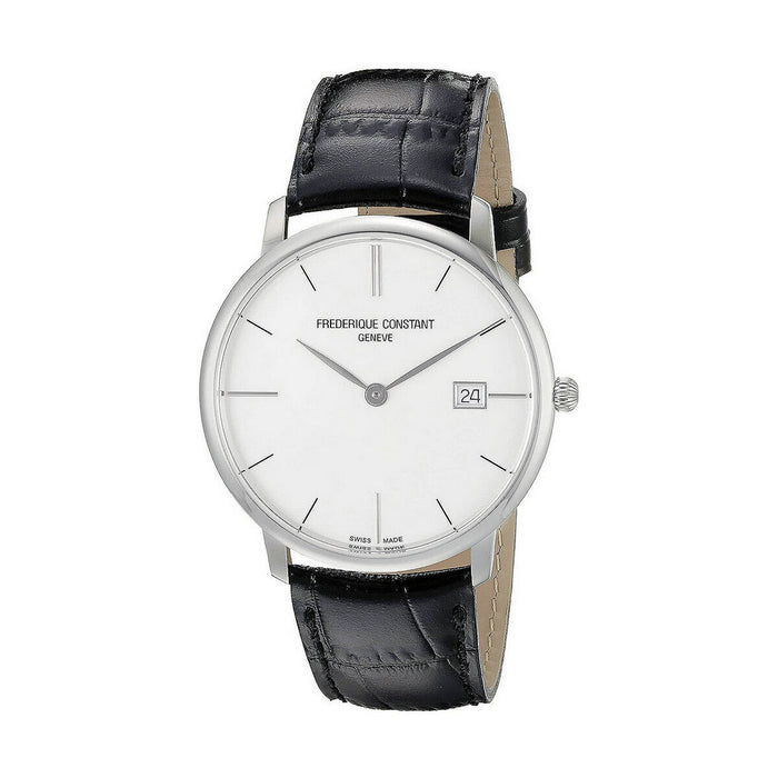 Ceas Bărbați Frederique Constant SLIMLINE Negru (Ø 38 mm)