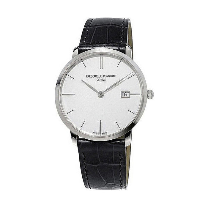 Ceas Bărbați Frederique Constant SLIMLINE Negru (Ø 38 mm)
