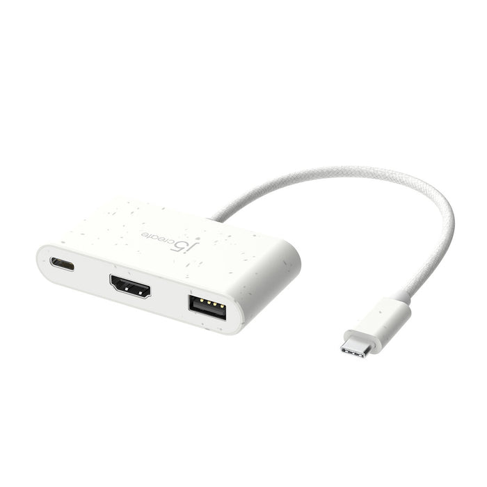 Hub USB j5create JCA379EW-N Alb