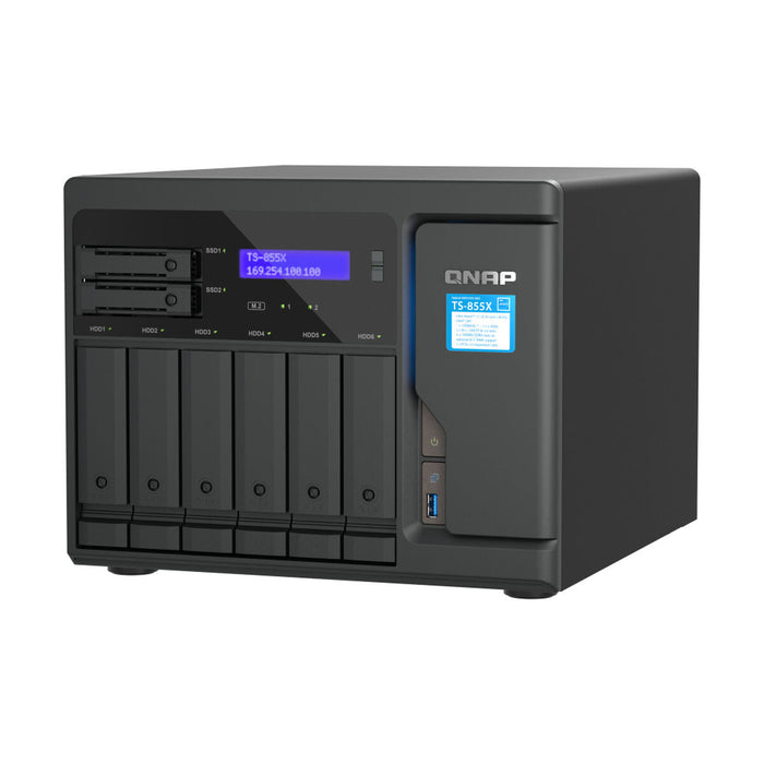 Stocare în Rețea Qnap TS-855X-8G Negru
