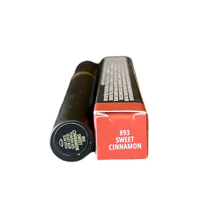 Ruj cremos MAC Powder Kiss Velvet Blur, nuanța 893 Sweet Cinnamon, 2 g
