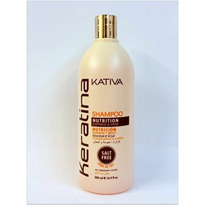 Șampon Keratina Kativa Nutritive Keratină (500 ml)