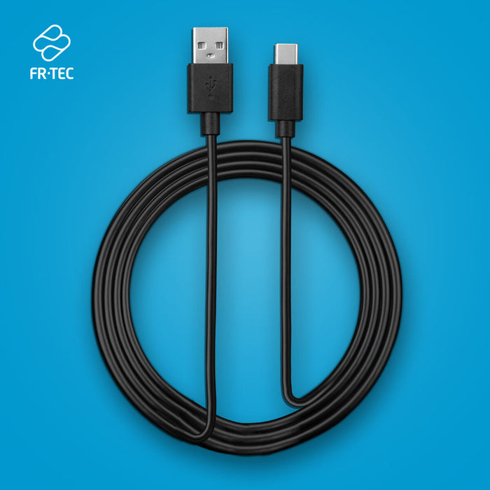 Cablu USB A la USB C FR-TEC FT0029 Negru 3 m