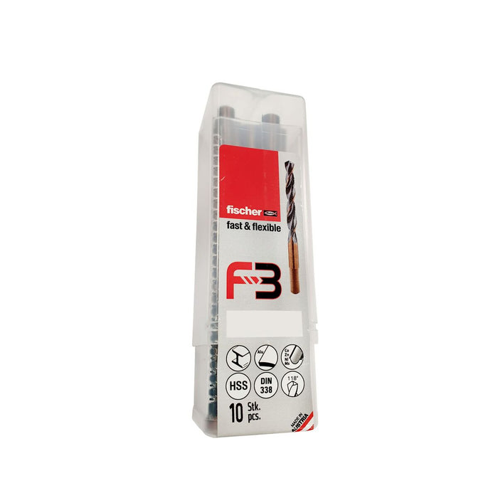 Set de rulouri Fischer 614133 Metal 10 Unități