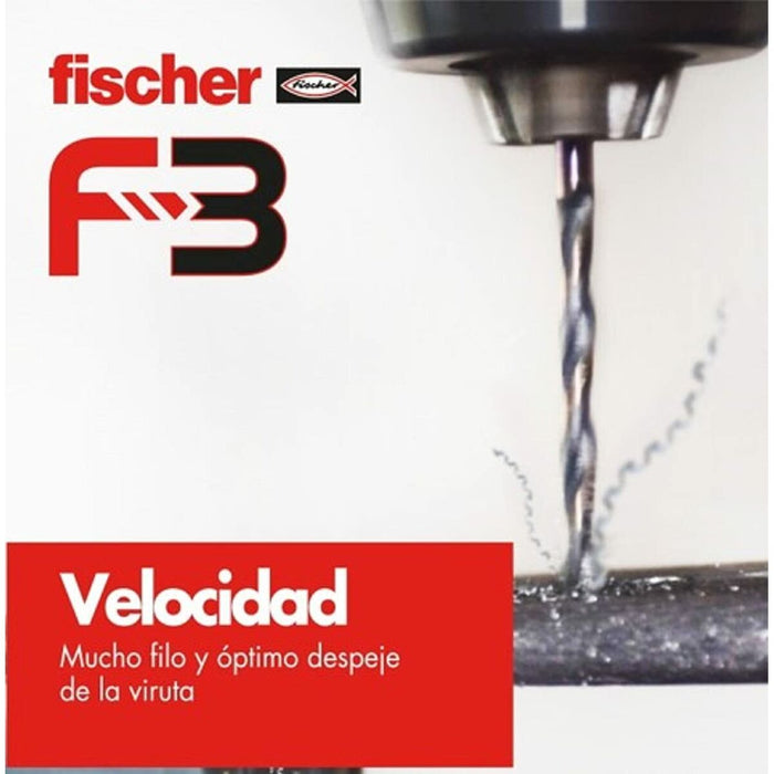 Set de rulouri Fischer 614133 Metal 10 Unități
