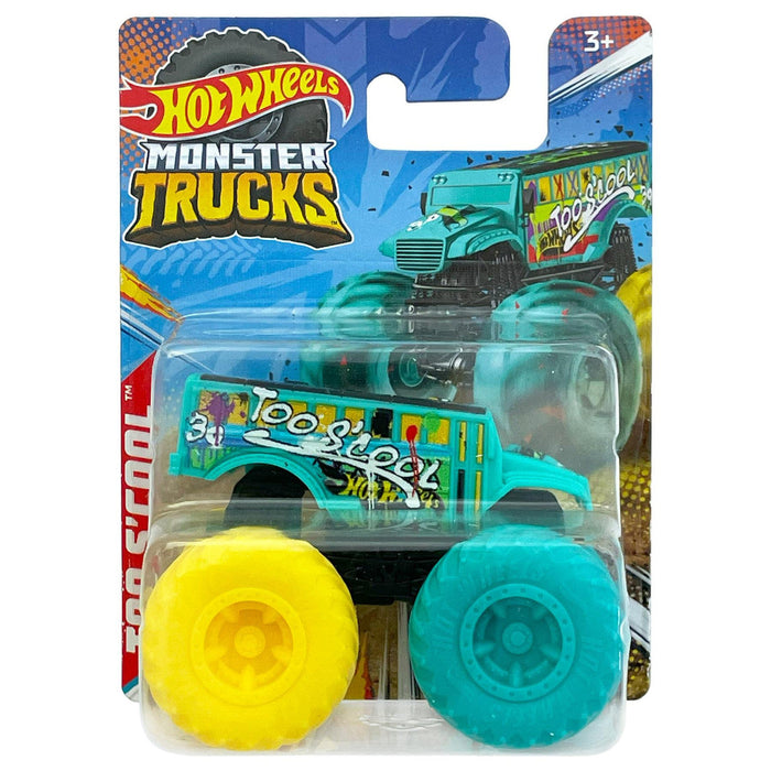 Camion Monster Truck Mattel Hot Wheels Monster Trucks, Too S'cool, scara 1:70, 3+ ani