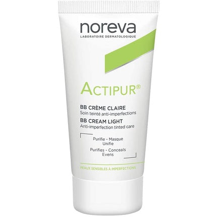 BB Cream Anti-imperfection, Noreva Actipur, Teinte Claire, 30ml