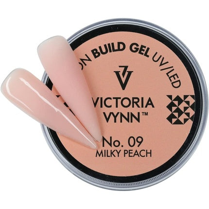 Gel de construcție UV/LED Victoria Vynn No.09 Milky Peach, 15ml