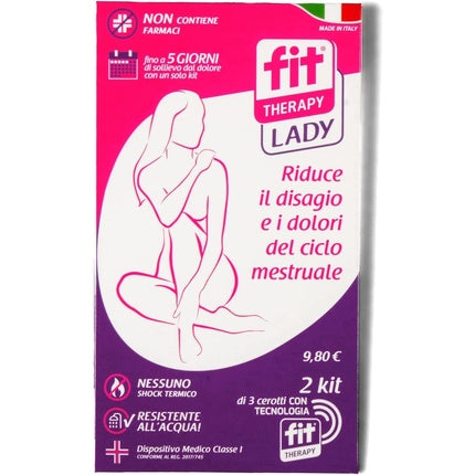 Pachete Terapeutice Fit Therapy Lady, 2 Kituri, Roz/Violet