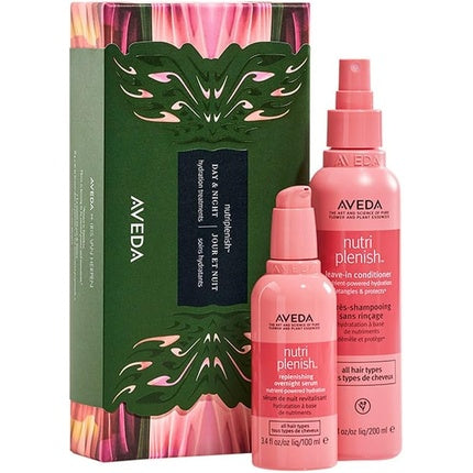 Set cosmetice Aveda Nutriplenish Hydration Day & Night Treatments, 2 bucăți