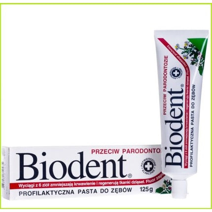 Pastă de dinți Biodent anti-parodontoză, 125g