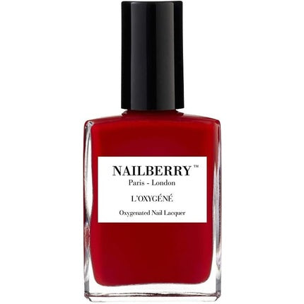Lac de unghii Nailberry L'Oxygéné, Rouge, 15ml