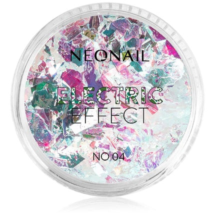 Cipria de unghii Neonail Electric Effect Color 04, 2g, mix multicolor