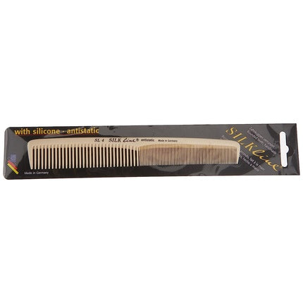 Pieptăn de păr, New York Hamburger, Silkline SL4, culoare crem, lungime 19 cm