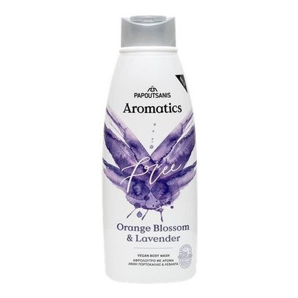 Gel de duș Papoutsanis Aromatics Orange Blossom Vegan 600ml