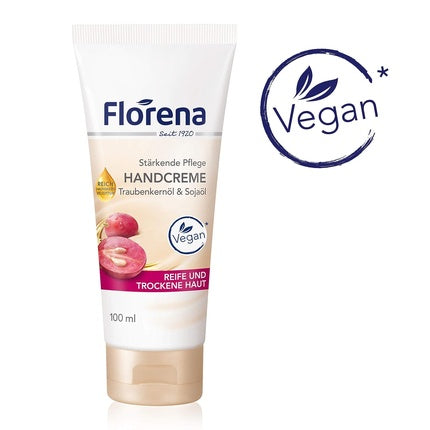 Cremă de mâini Florena cu ulei de semințe de struguri, 100ml
