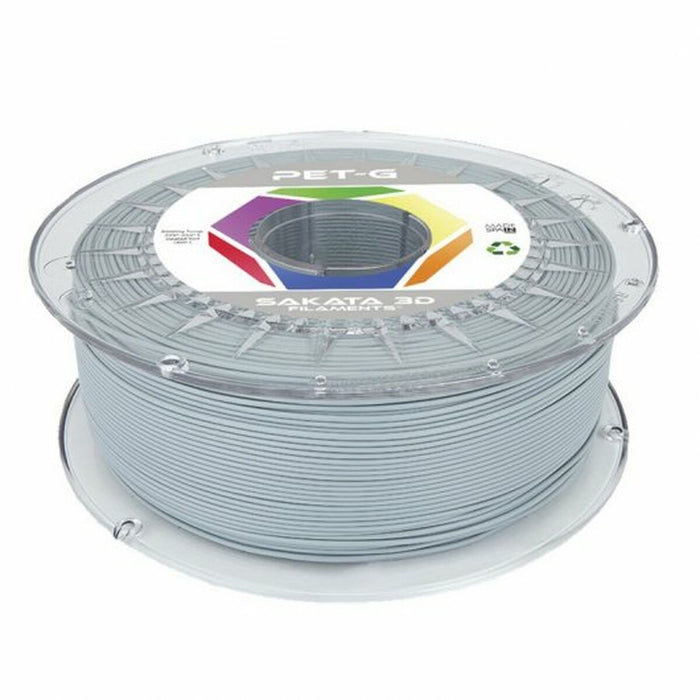 Bobină de filament Sakata 3D 192497 Gri Gri închis Ø 1,75 mm