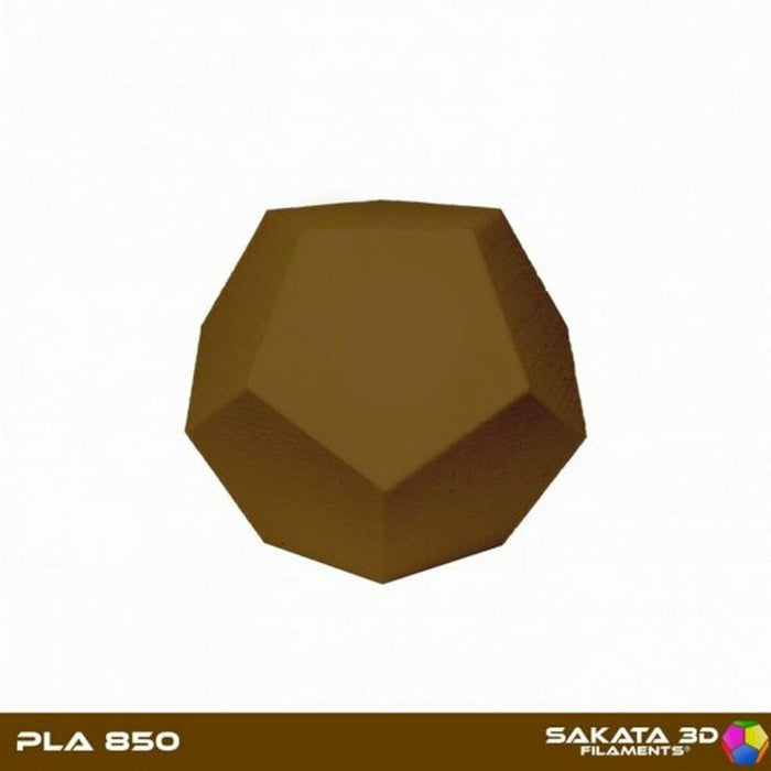 Bobină de filament Sakata 3D PLA 3D850 Maro Ø 1,75 mm