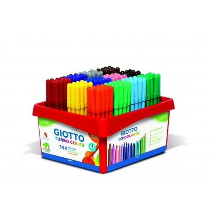 Set de Carioci Giotto Turbo Color Multicolor (4 Unități)