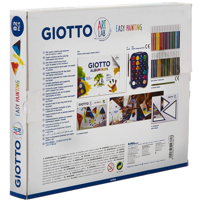 Set de pictură Giotto 82 Piese Multicolor